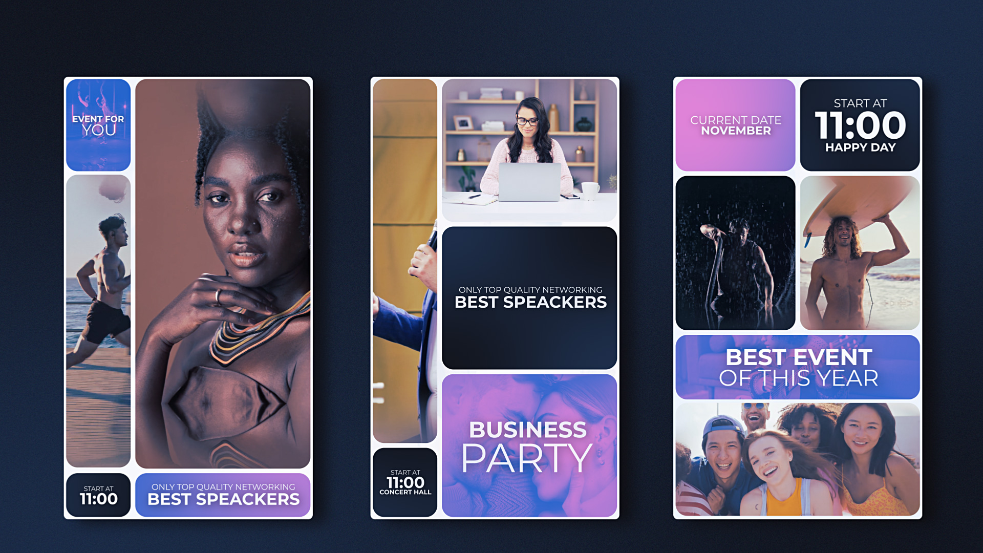 Multiscreen Instagram Reel