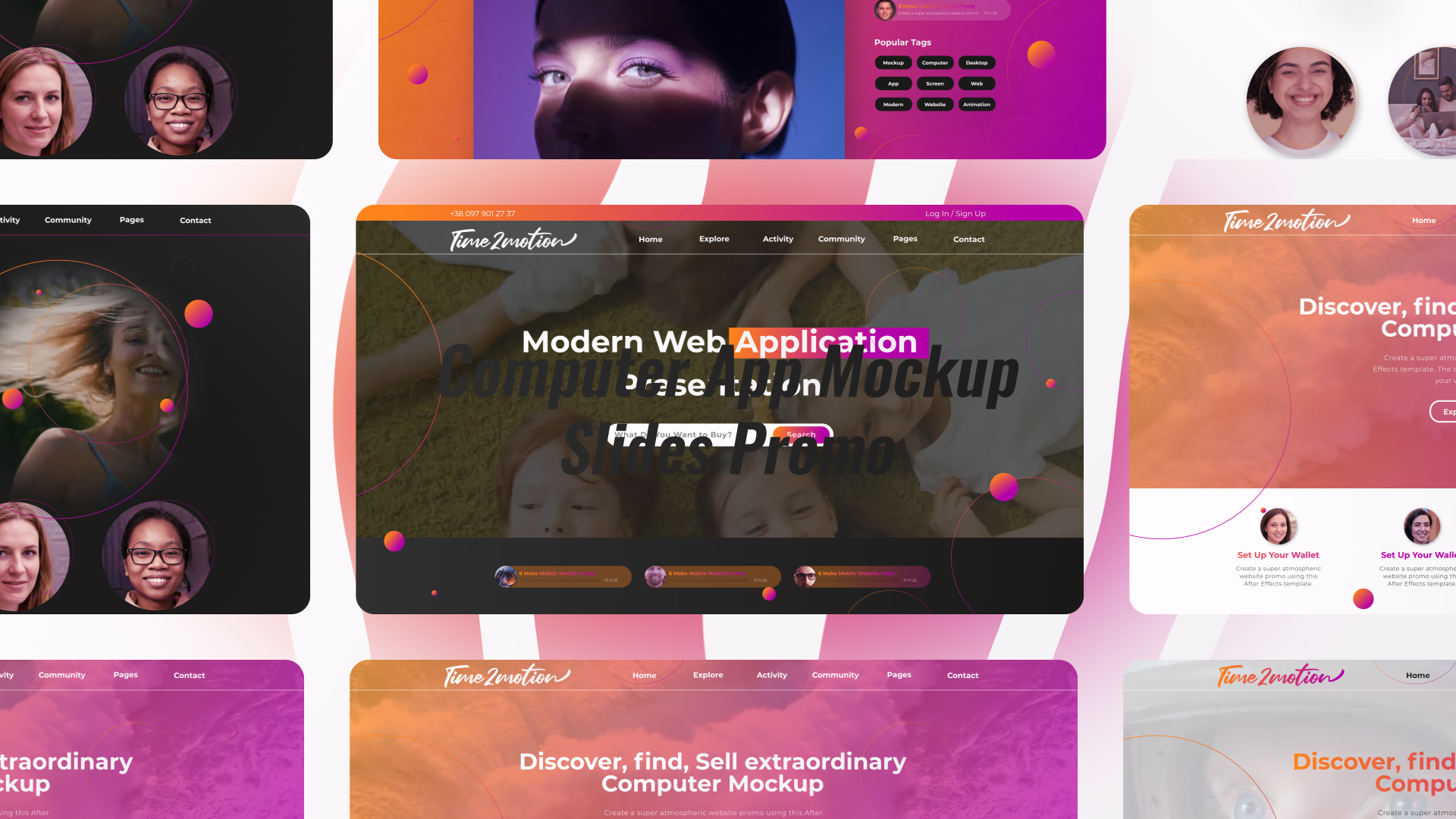 Website Screen Promo