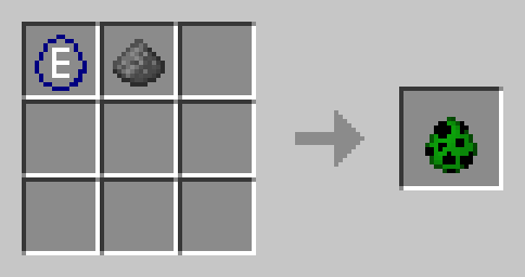 Creeper Spawn Egg crafting
