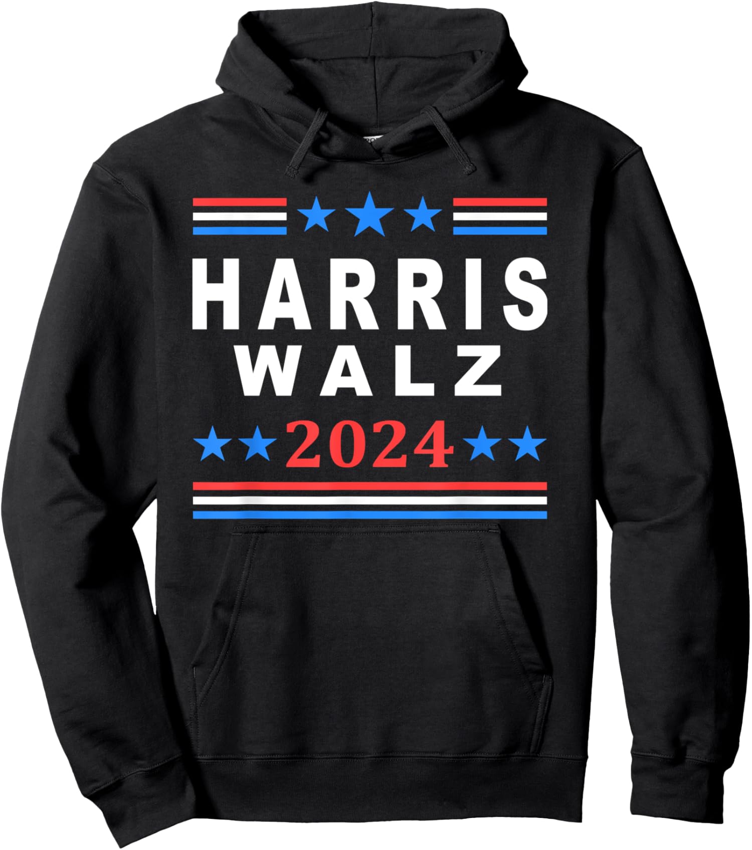 Election 2024 For Democracy Kamala Harris Vs Tim Unisex Hooded Sweatshirt