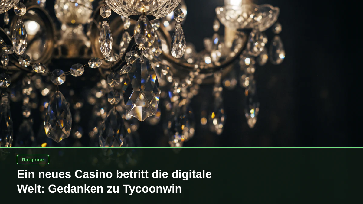 Ein neues Casino betritt die digitale Welt: Gedanken zu Tycoonwin