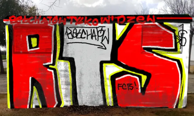 Graffiti artwork by Widzewiak