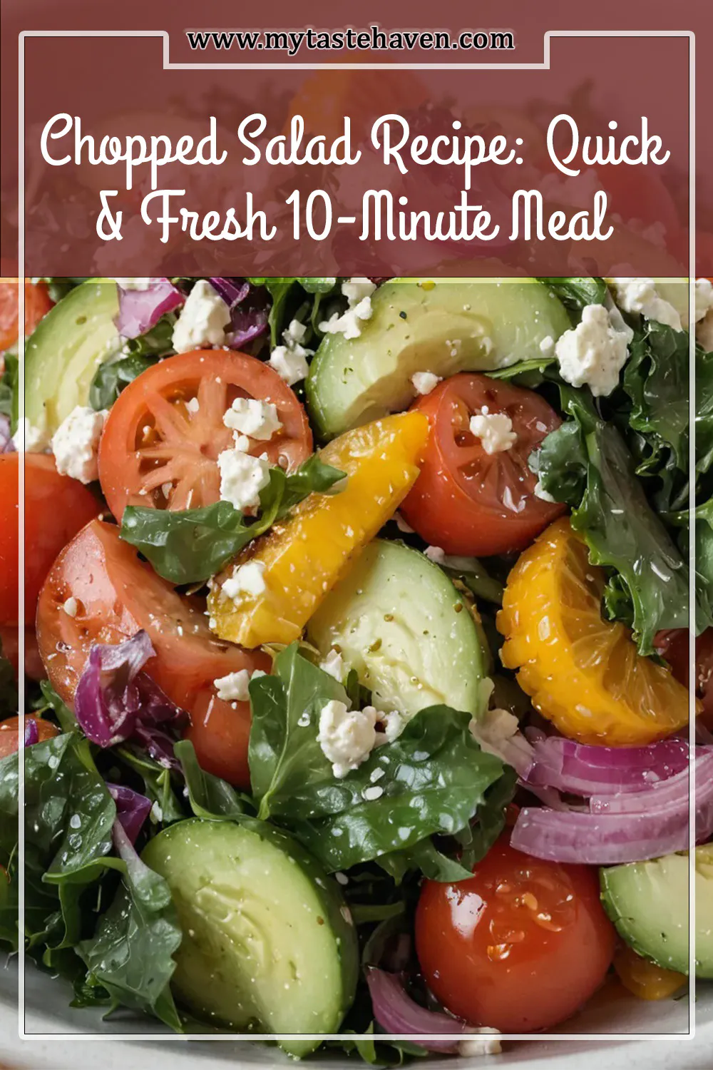 Chopped Salad Recipe: Quick & Fresh 10-Minute Meal