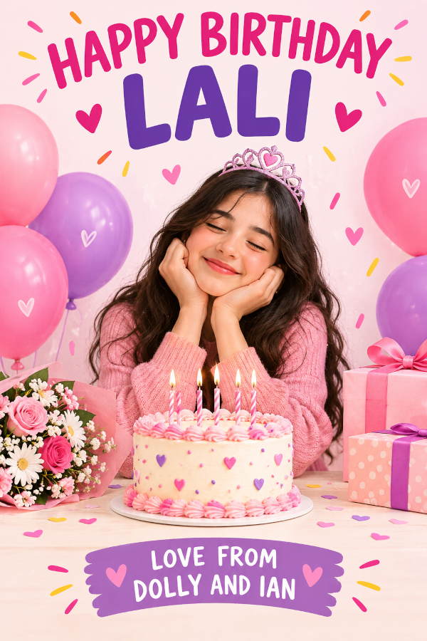 HAPPY BIRTHDAY LALI