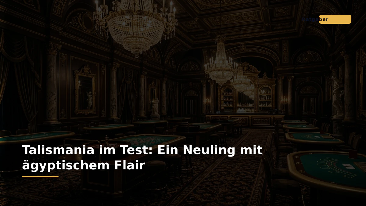 Talismania im Test: Ein Neuling mit ägyptischem Flair