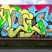 Graffiti artwork by Judge