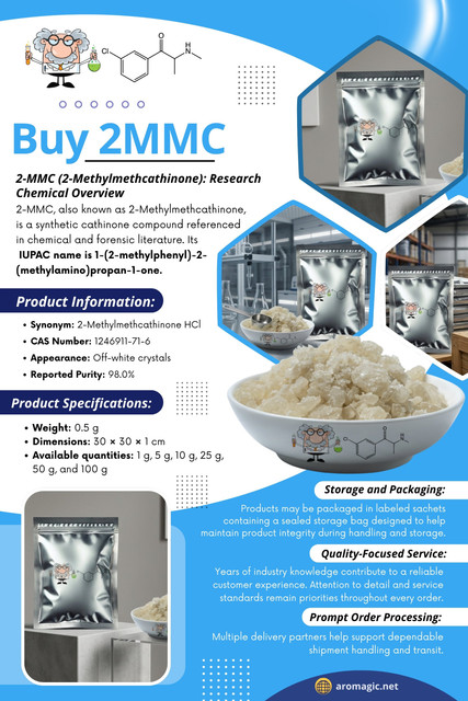 Search trends like buy 3mmc may appear in online environments, but from a research perspective, these patterns are not useful data sources. They reflect curiosity or visibility, not verified scientific evidence.

Official Website: https://aromagic.net/product/3-mmc-crystal/

Read Our Blog:
https://aromagicnet.wixsite.com/aromagic/post/3-mmc
http://aromagicnet.weebly.com/blog/2-mmc
https://aromagicnet.mystrikingly.com/blog/research-chemicals

More Links:
https://beacons.ai/aromagic_net
https://www.twitch.tv/aromagic_net/about
https://www.davidrio.com/profile/aromagic/profile