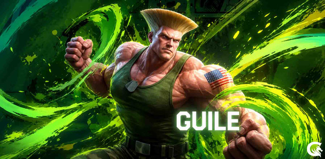 Dyrroth Guile MLBB Street Fighter 6 skin