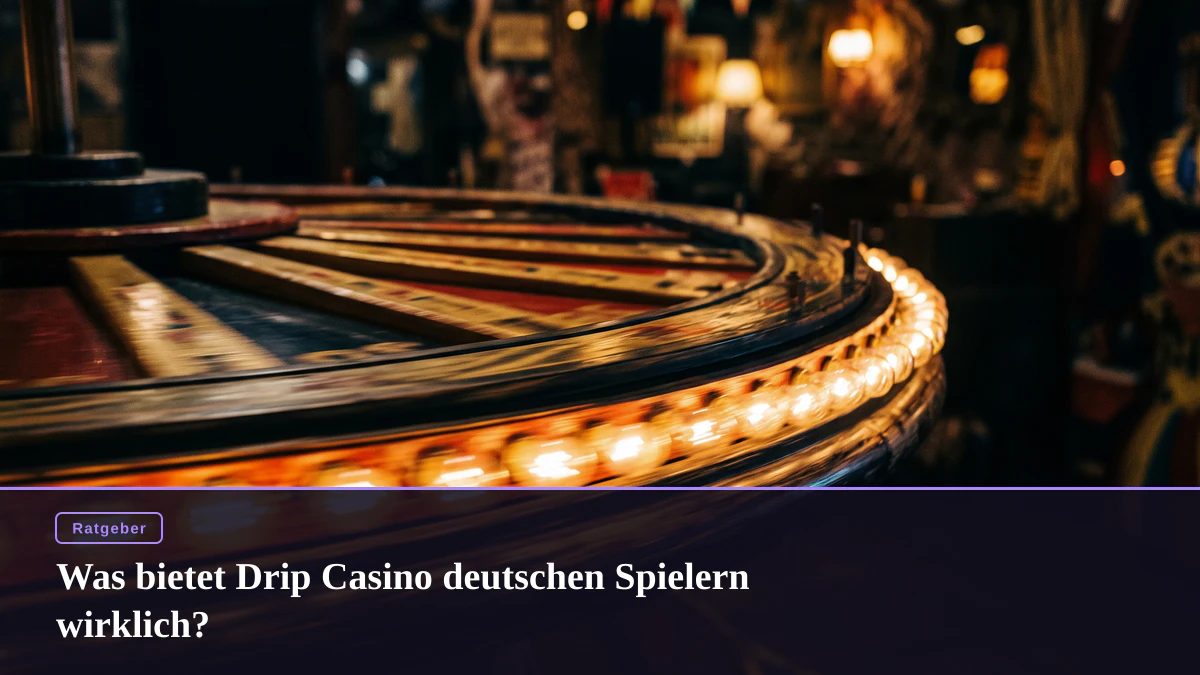 Was bietet Drip Casino deutschen Spielern wirklich?