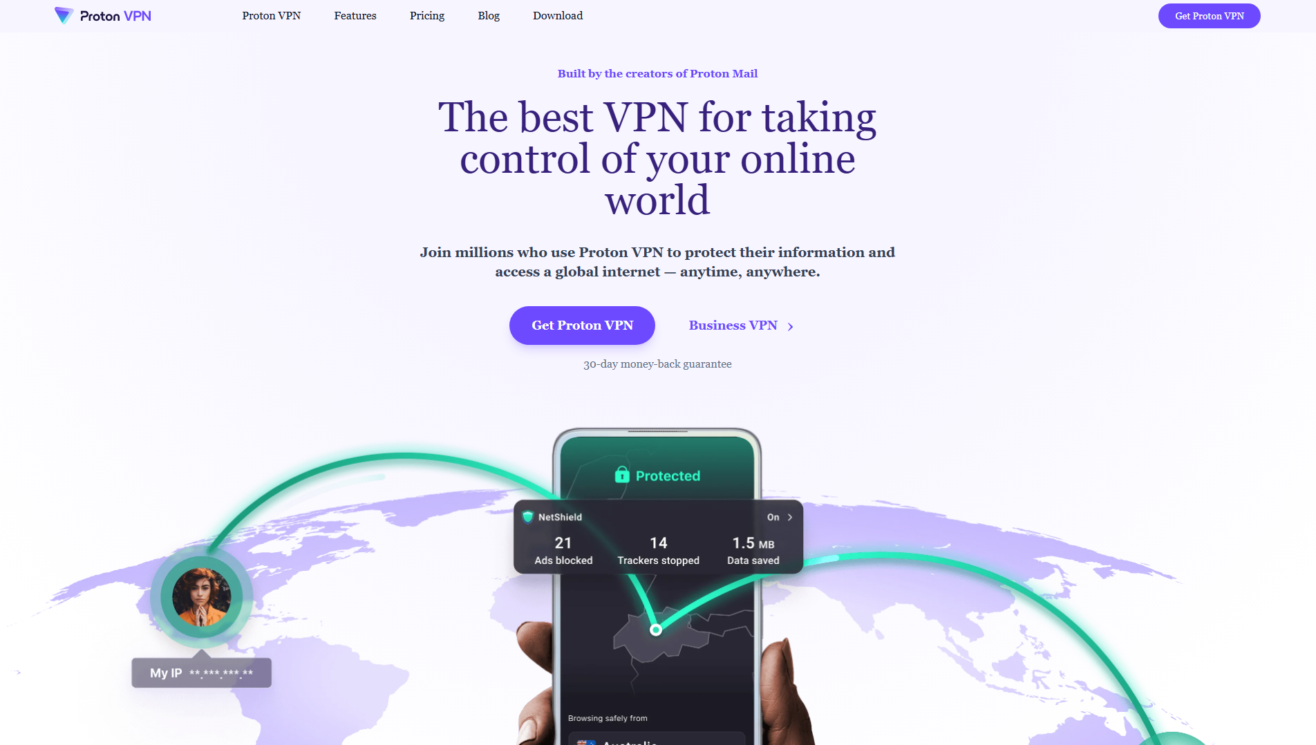 Сохранённый снимок protonvpn.st