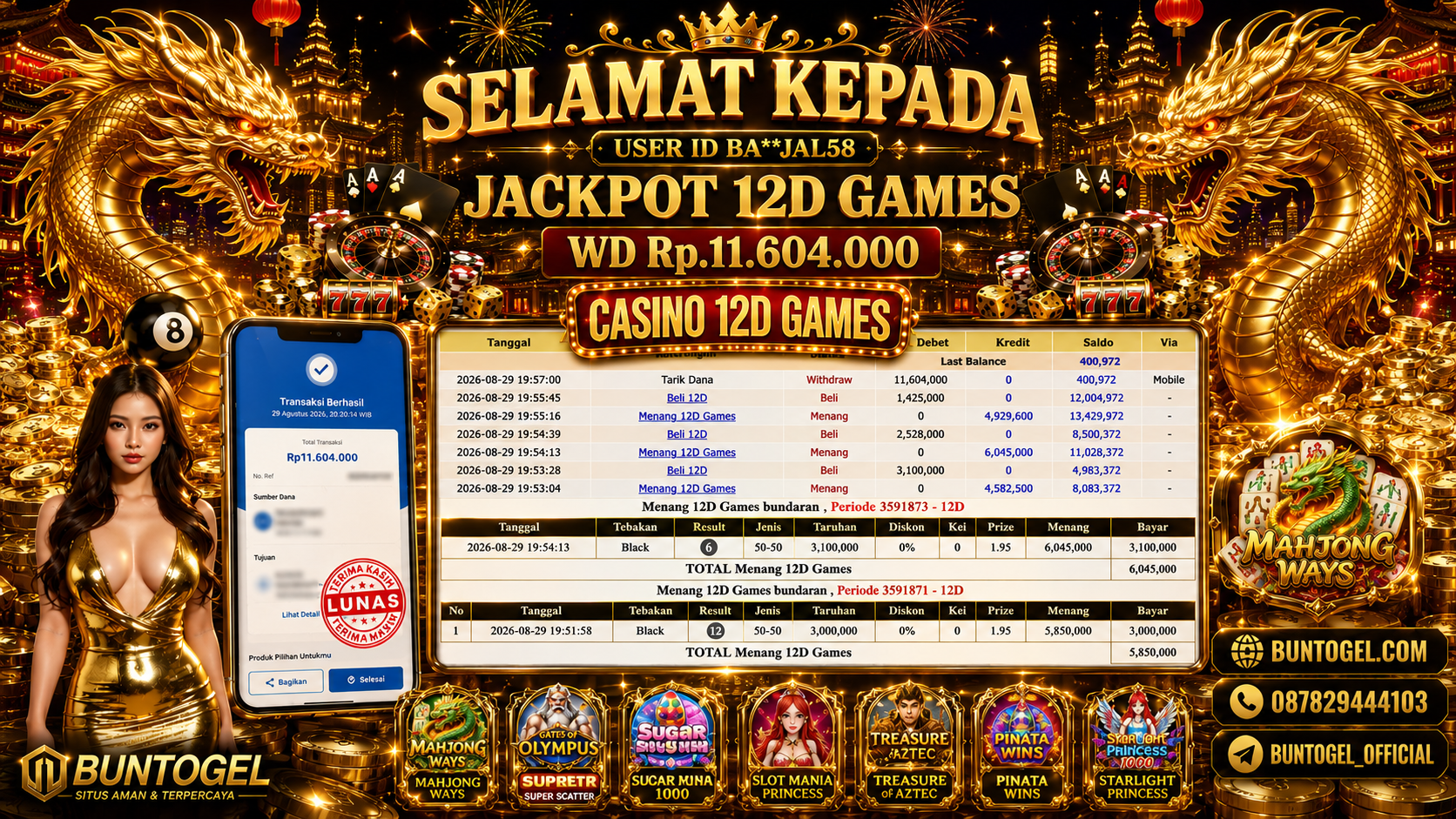 BUKTI BAYAR BUNTOGEL