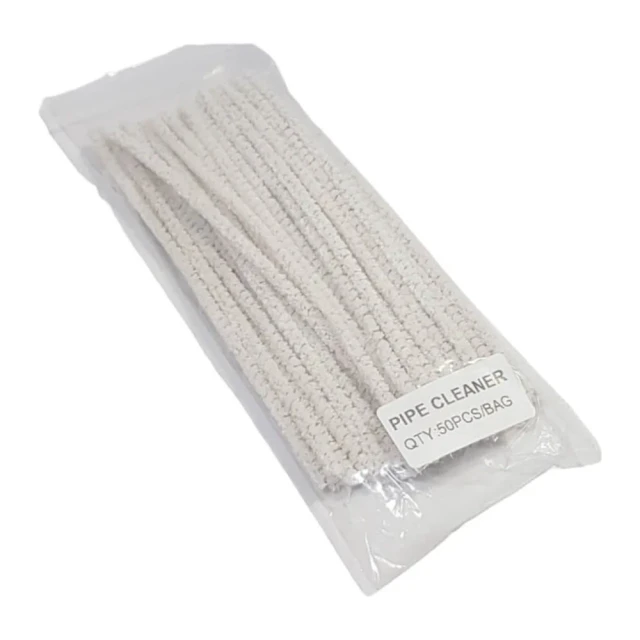 Pipe Cleaners White 50'