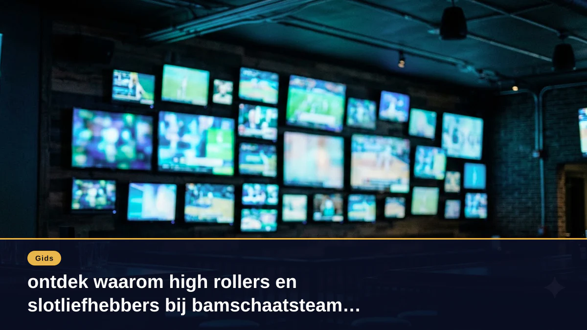 ontdek waarom high rollers en slotliefhebbers bij bamschaatsteam terecht moeten