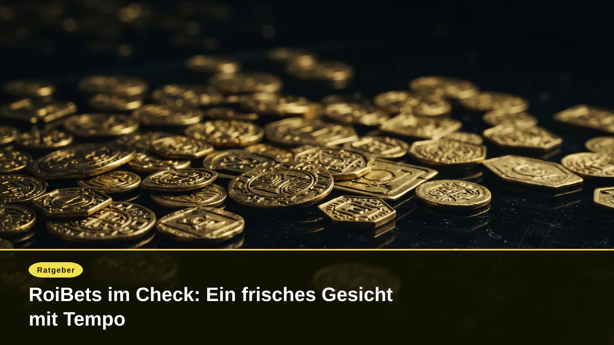 RoiBets im Check: Ein frisches Gesicht mit Tempo