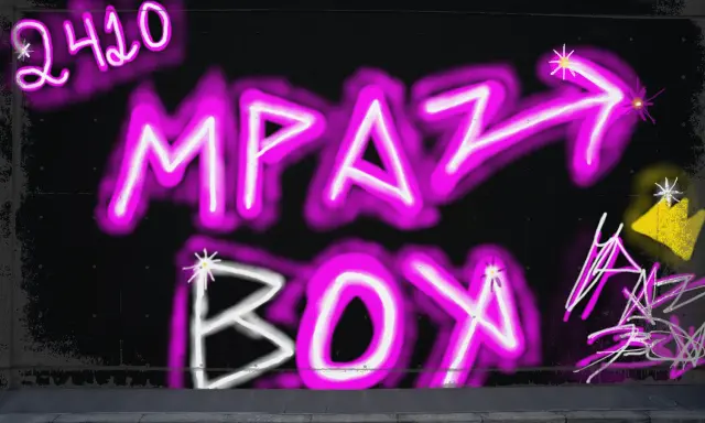 Graffiti artwork by MPAZ