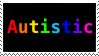 stamp Autistic