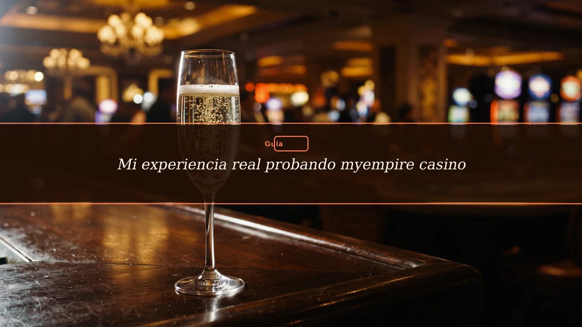 Mi experiencia real probando myempire casino