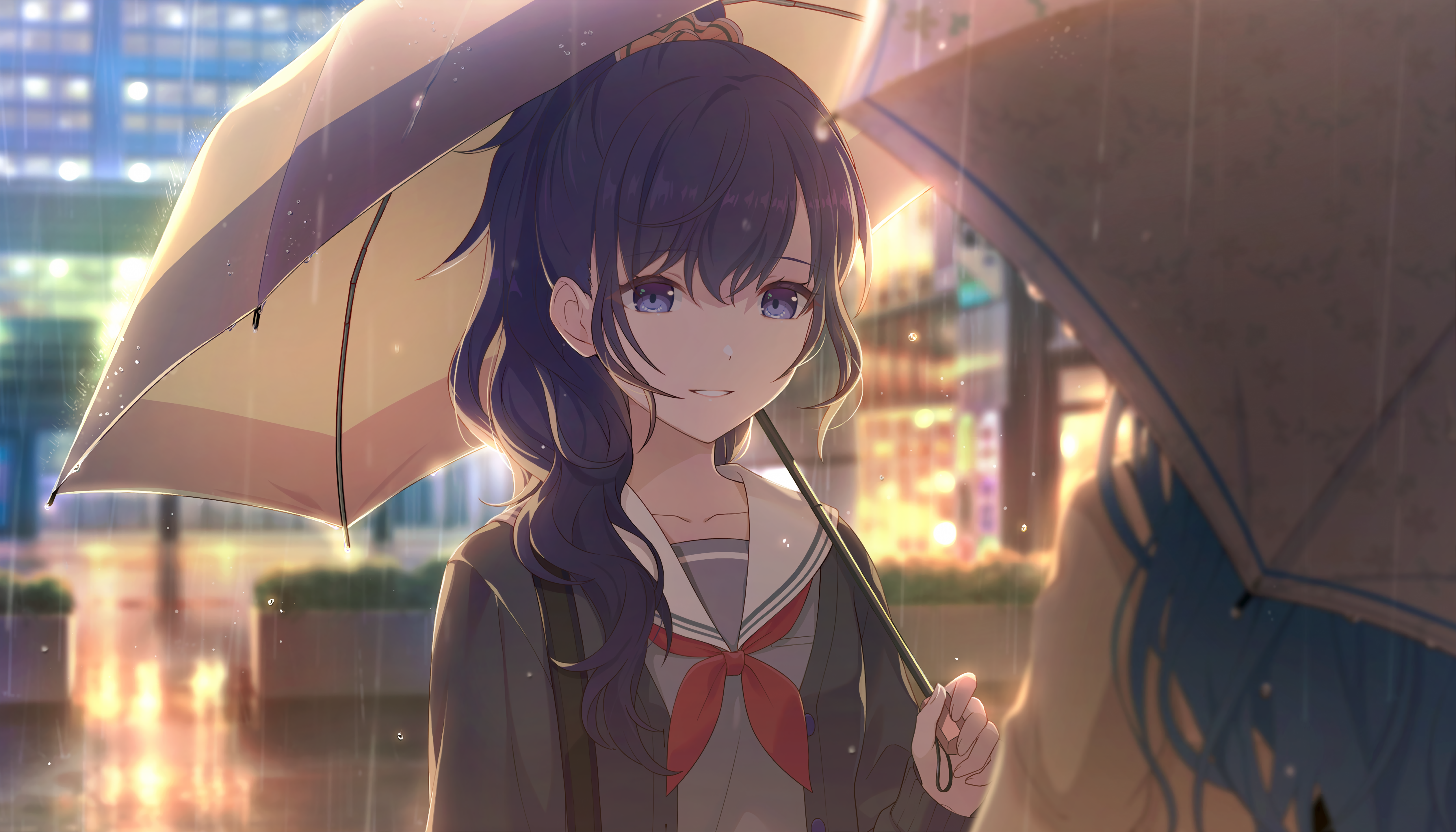 4K Card Upscale #prsk #pjsk #プロセカ 【雨に滲む微笑み】 #朝比奈ま