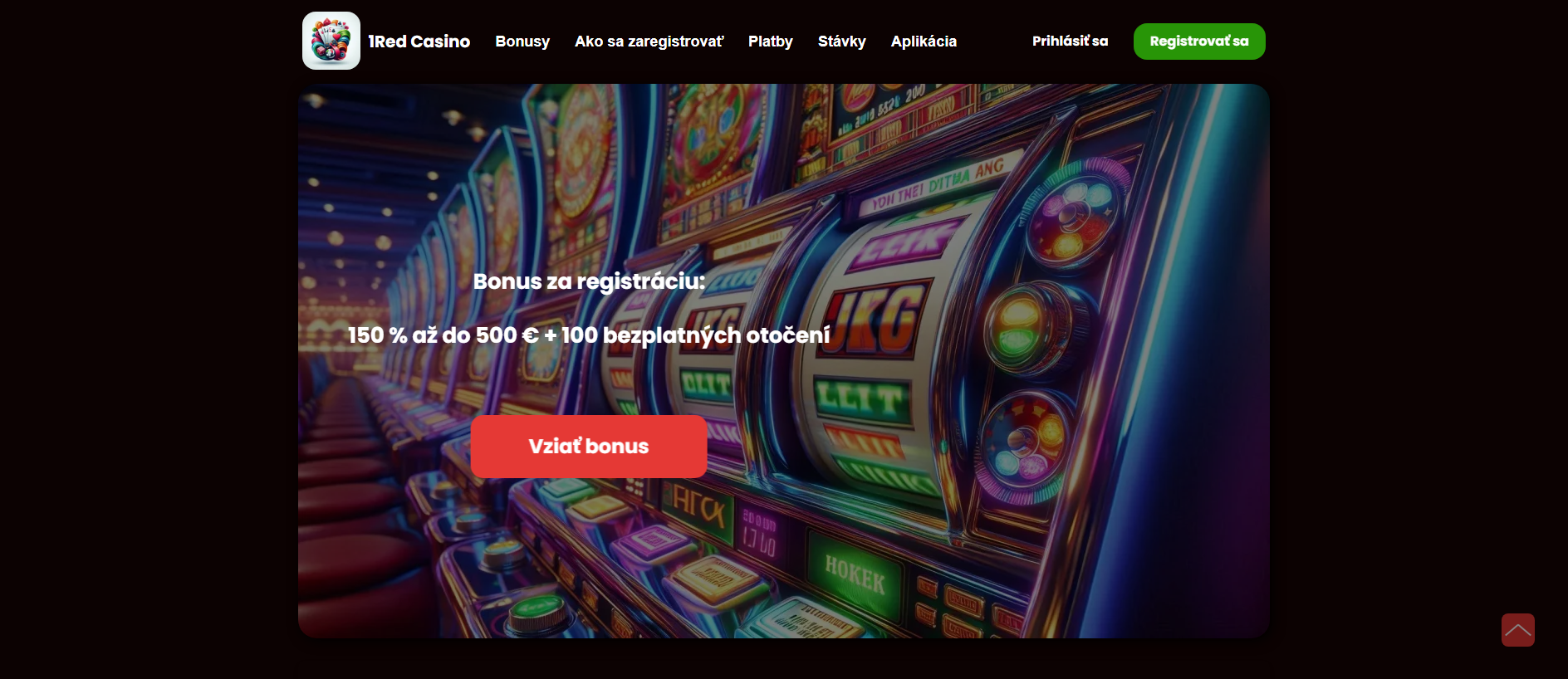 Forensic screenshot of 1red.sk showing the phishing page layout