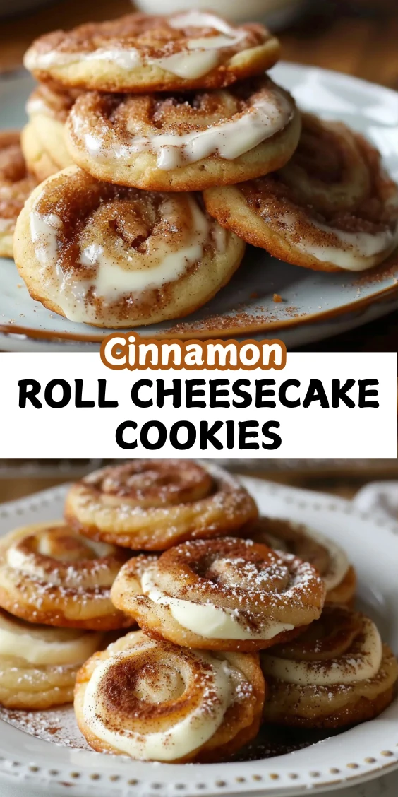 Cinnamon Roll Cheesecake Cookies You Need to Try