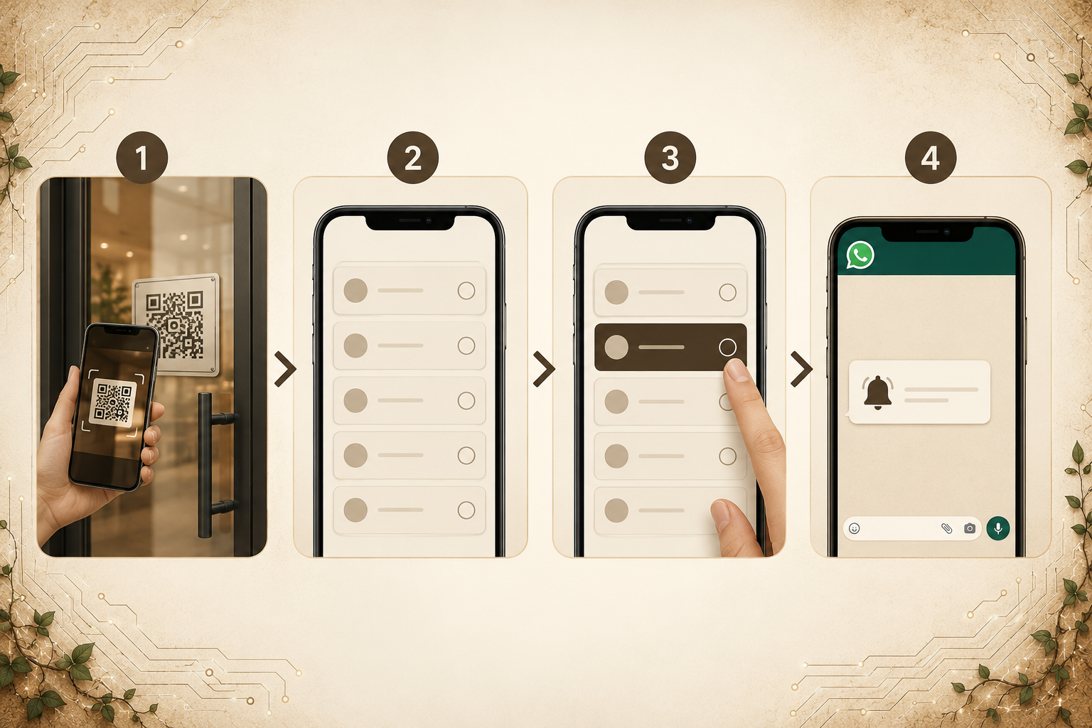 Cómo funciona Timbre Virtual en 4 pasos
