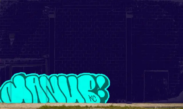 Graffiti artwork by danup