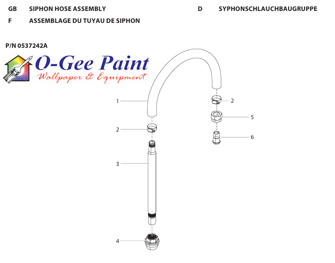POWRLINER 3500 SIPHON HOSE