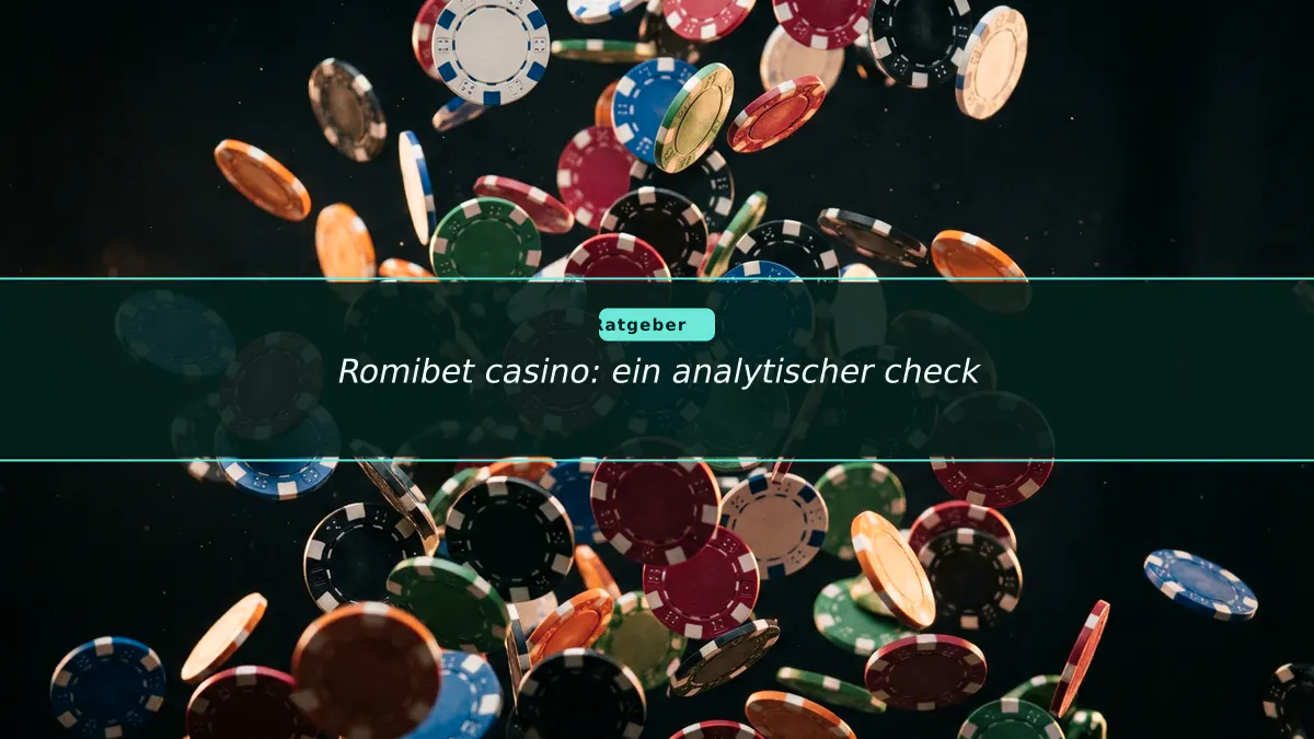 Romibet casino: ein analytischer check