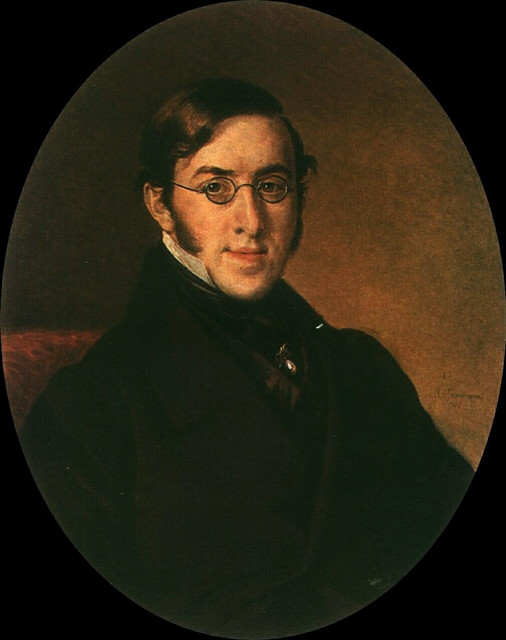 Портрет Н Г Устрялова 1850