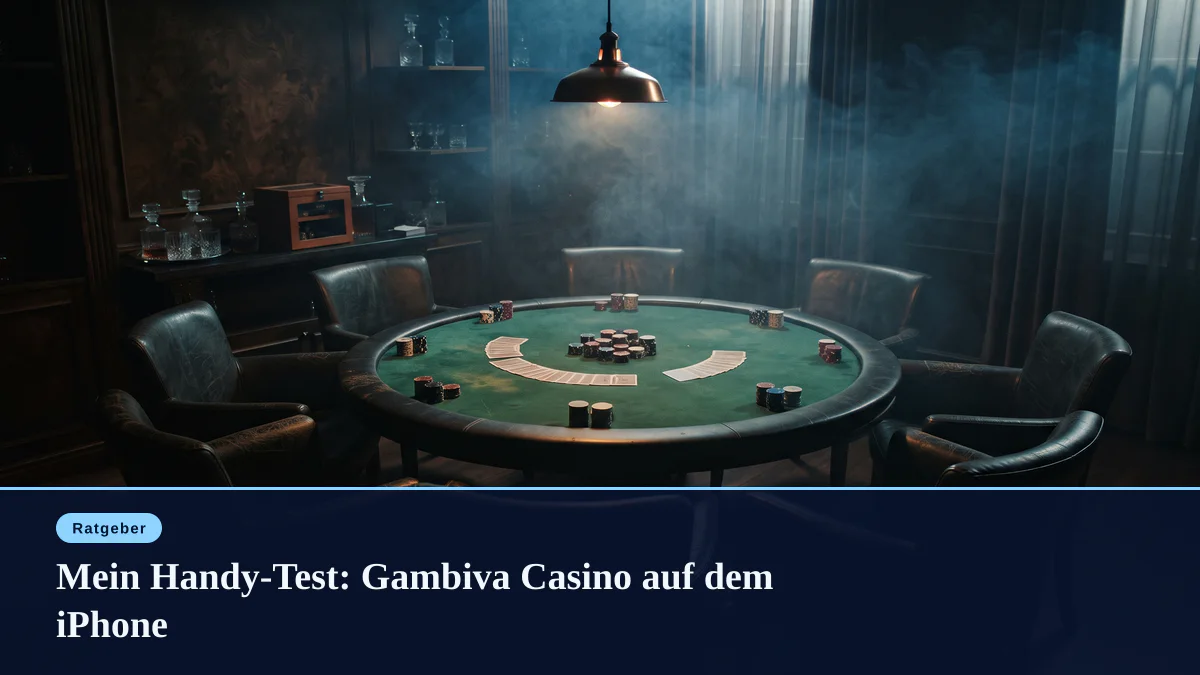 Mein Handy-Test: Gambiva Casino auf dem iPhone