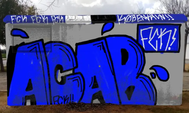 Graffiti artwork by FuckBIF