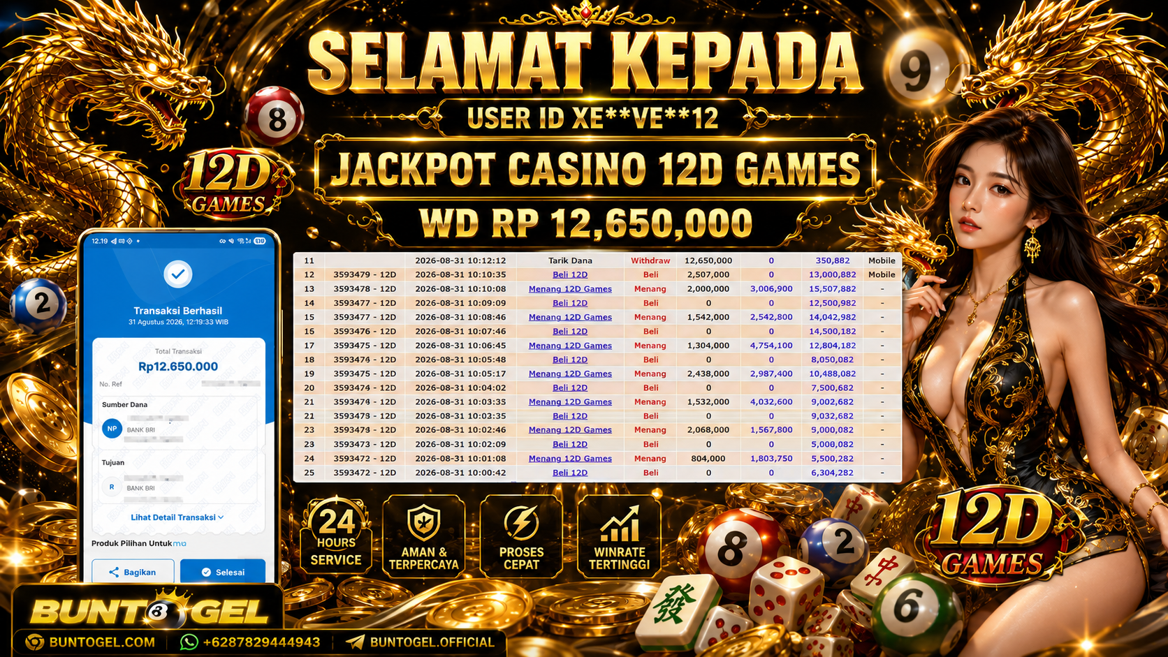 BUKTI BAYAR BUNTOGEL