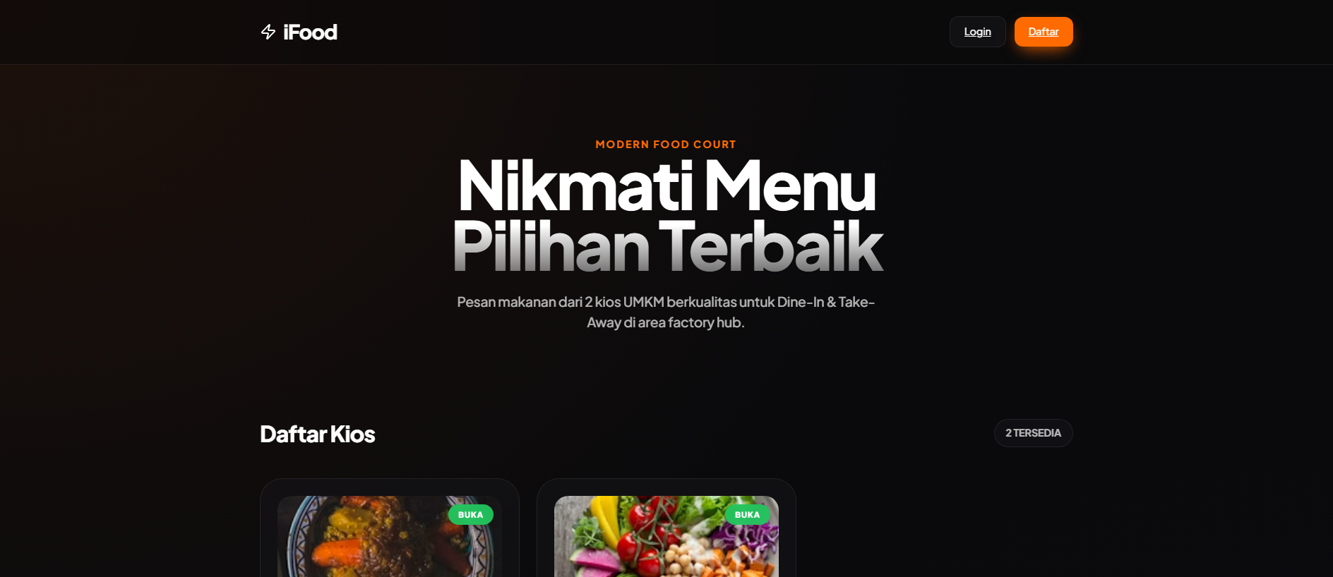 Forensic screenshot of ifood.web.id showing the phishing page layout