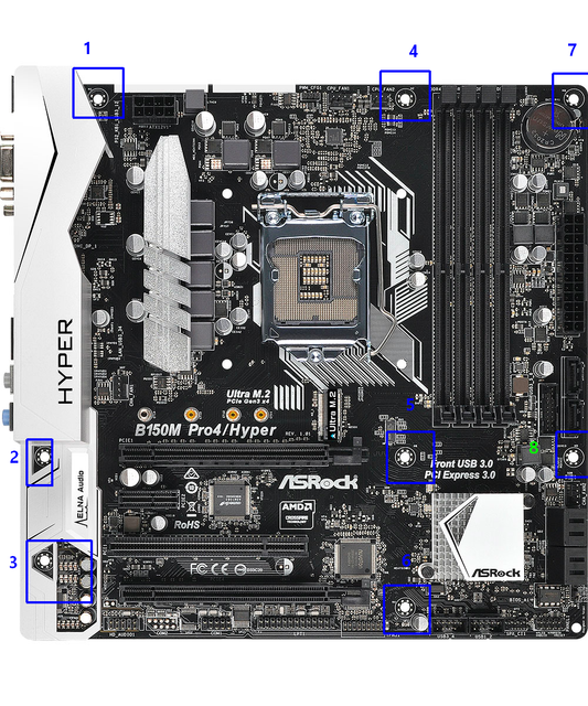 ASROCK B150 M Pro4 Hyper