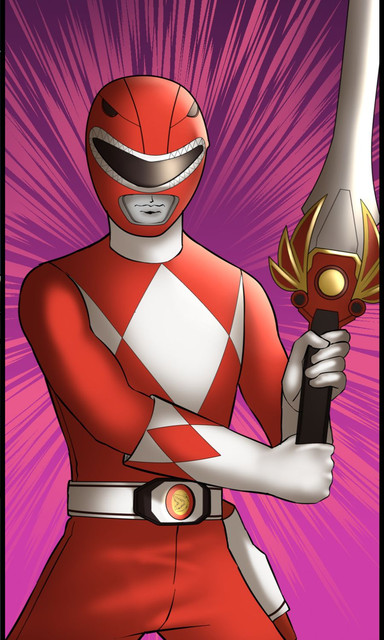 The-Red-Power-Ranger-Fiverr