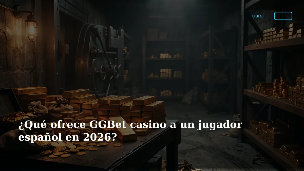 ¿Qué ofrece GGBet casino a un jugador español en 2026?