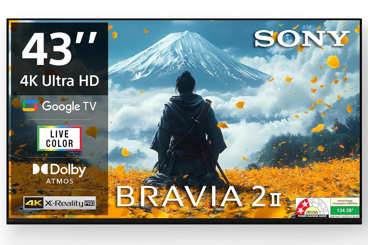🔥🔥sony 108 Cm – Best Deal Get 70% OFF Today