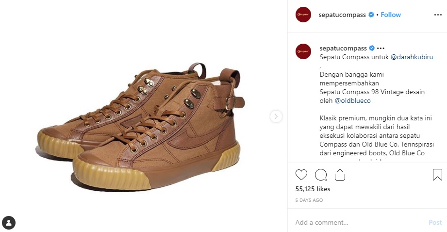 Berebut Sepatu Compass, Sepatu 200 Ribu Bisa Dijual 7 Juta - PEWEFEED.COM