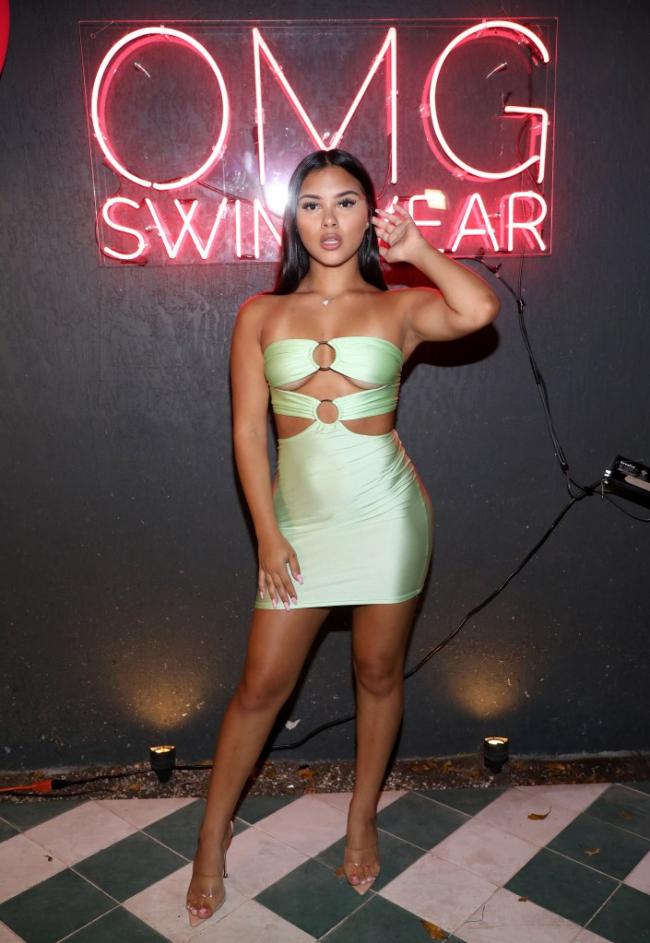 Aliana Mawla, vista aquí en 2019, comenzó a salir con Payne justo después de su separación de Henry en 2022.Imágenes de Getty para OMG Swimwear