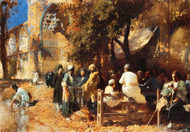 Edwin-Lord-Weeks-A-Persian-Cafe