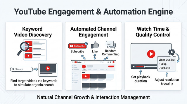 You Tube Engagement Automation