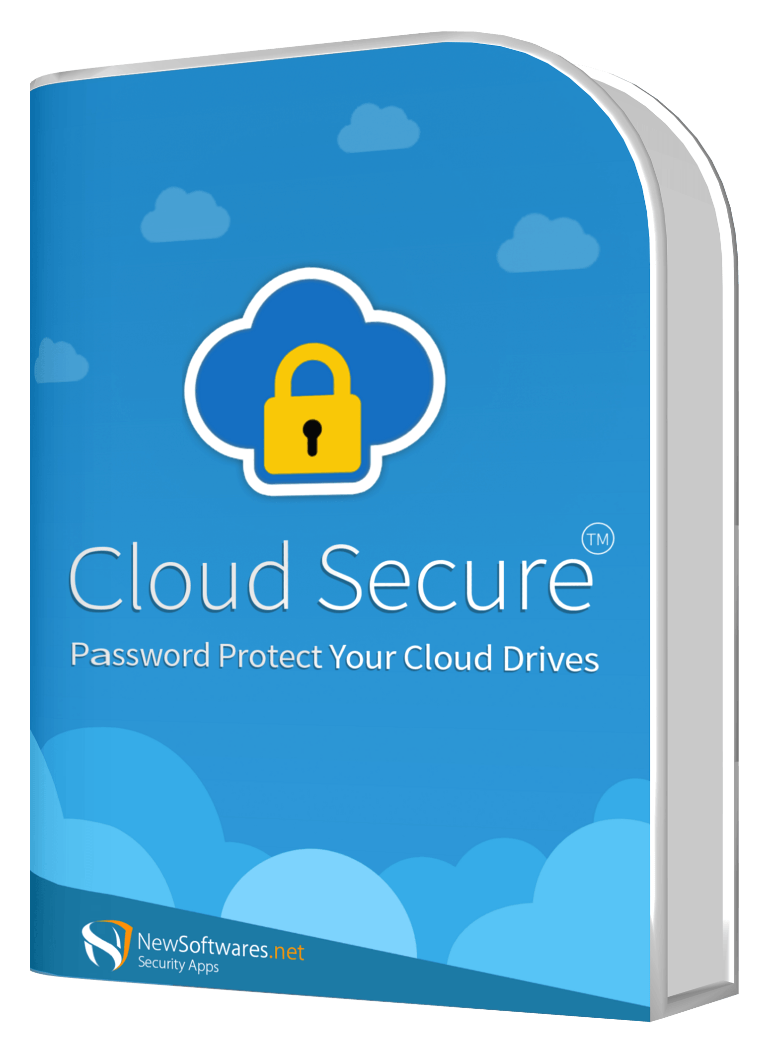 Cloud Secure product boxshot for encrypted cloud storage protection