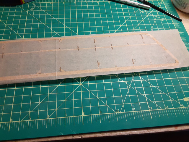 The dried tissue.