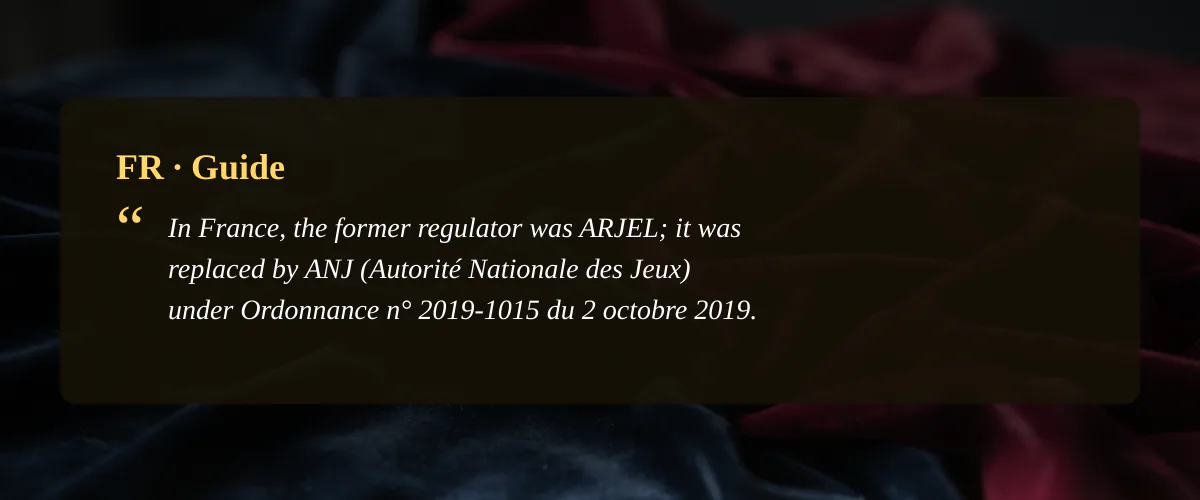 Casino en ligne arjel : ce que le marché français permet et interdit — Guide