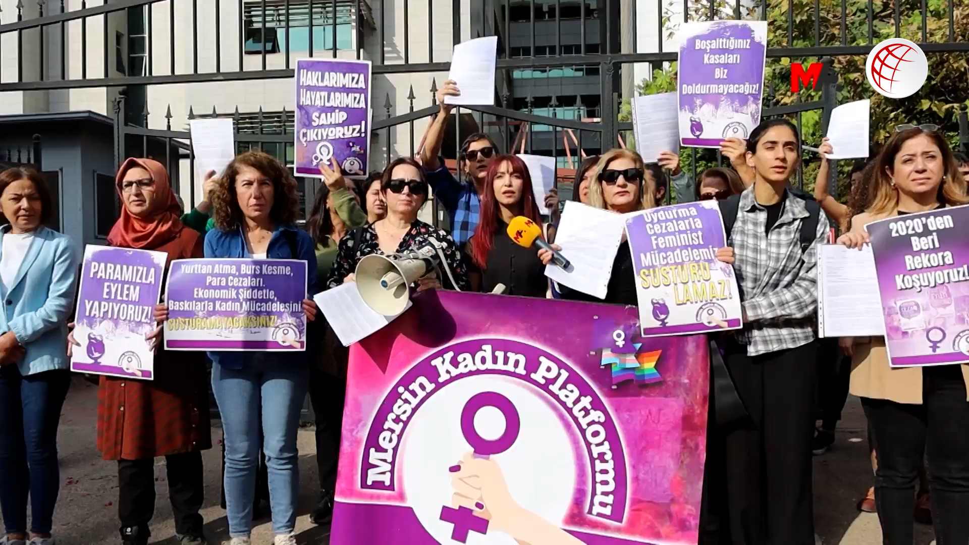 Biri cezaevinde 17 kadına yapılmamış bir eyleme katılmaktan ceza