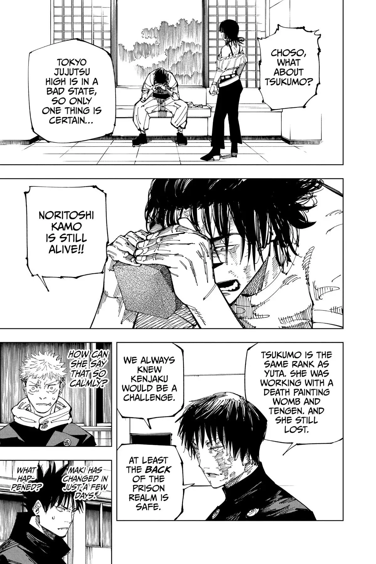 Read Jujutsu Kaisen Chapter 211 English - Page 3
