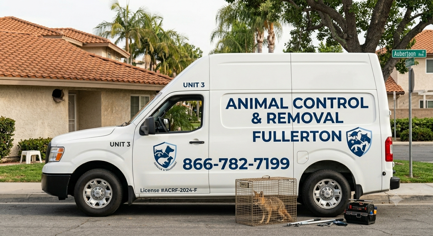 Animal Control & Removal Fullerton Logo