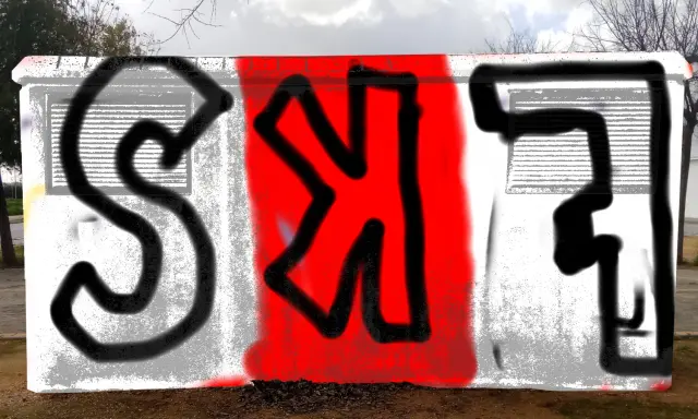 Graffiti artwork by Pico