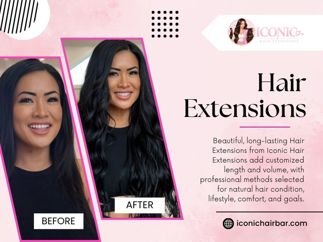 Heat styling can completely change the look of your hair in a matter of minutes. A straightener can smooth everything down, while a curling wand can turn a simple hairstyle into something ready for a night out. The trouble is that repeated heat needs more thought when Hair extensions are part of the picture. Extensions can be styled, but they need a little more care than natural hair alone. The attachment points, the extension hair itself and your own strands all need to be considered before turning up the heat.

ICONIC Hair Extensions
Address: 8065 Kipling Ave, Woodbridge, ON L4L 2A2, Canada
Phone: +16475786157

Google Map: https://maps.app.goo.gl/TsZ7TMkQxurheapH6

Read Our Blogs:
https://iconichairbarofficial.tumblr.com
https://iconichairbar.weebly.com
https://iconichairbar.jimdosite.com

More Links:
https://beacons.ai/iconichairbar
https://www.buzzfeed.com/iconichairbar
https://www.viki.com/collections/3899264l-iconic-hair-extensions