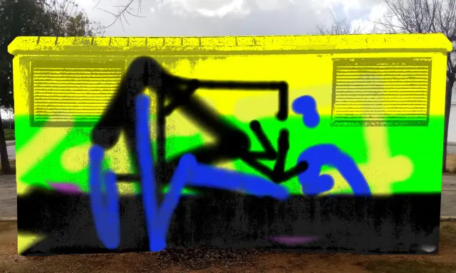 Graffiti artwork by bbfb